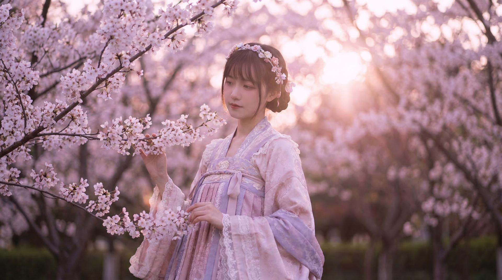 黑料原创传媒 - 樱花季唯美写真