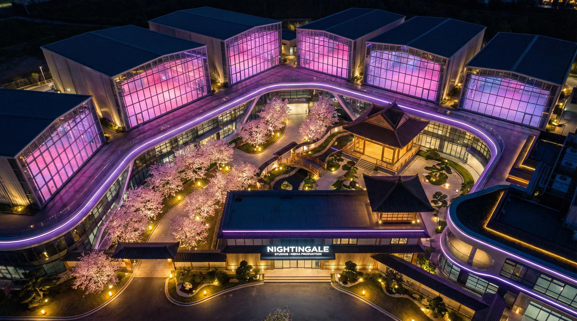 黑料传媒基地 - 影视制作基地航拍